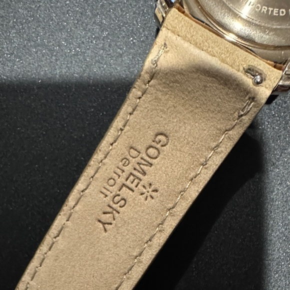 Gomelsky Teal and Tan Leather Watch by Shinola main image 4